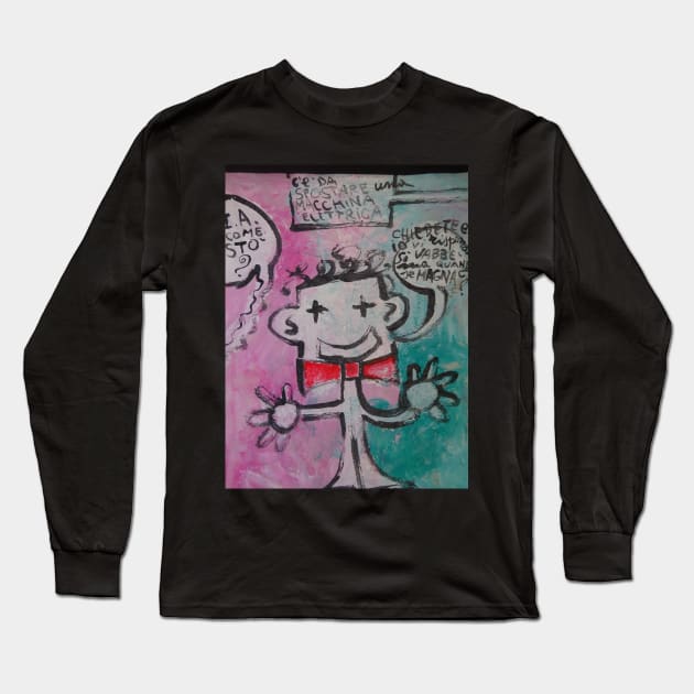 Ask Roger - 1 Long Sleeve T-Shirt by walter festuccia